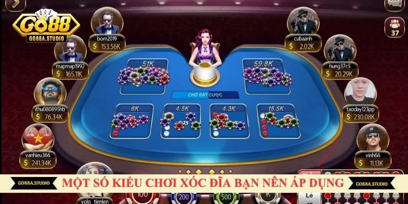 Một số kiểu chơi xóc đĩa hiệu quả bạn nên áp dụng