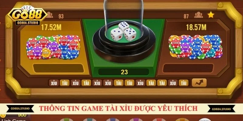 Thông tin chung game tài xỉu online được yêu thích